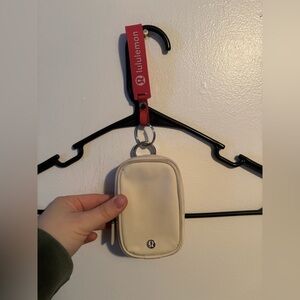 Lululemon White Nano Pouch